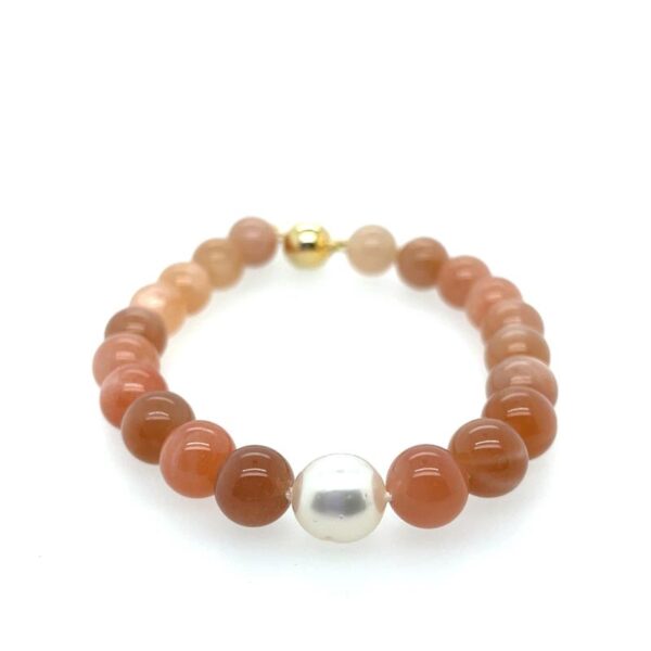 Arafura Collection South Sea Pearl & Sunstone Bracelet