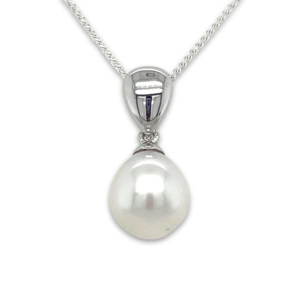 Sterling Silver 8-9mm South Sea Pearl Pendant